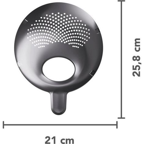 Lot de 2 Couvercles pour Passoire à Pâtes, Accessoires de Cuisine Multifonctions pour Robot Culinaire / Petits Ustensiles de Cuisine (1/5)