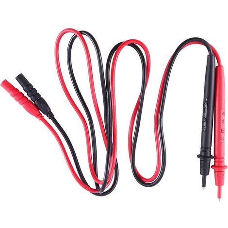 Cordons de test pour multimètre, câble 600 V/10 A, pointes de mesure pour testeur multimètre (S20, S11, S10). (1/4)