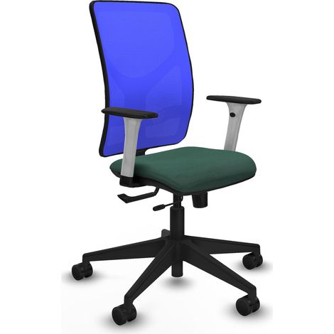 Chaise de bureau piqueras y crespo Motilla blanc soutien lombaire (1/2)