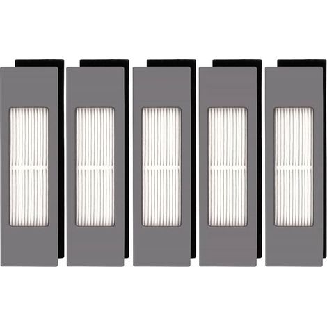 (5 Pièces) N10 Filtre HEPA Pour Robot Aspirateur Ecovacs DEEBOT OZMO N10 N10 Plus 920 950 T8 AIVI Max T9 T5 N5 N7 N8+ N8 Pro Plus (1/4)