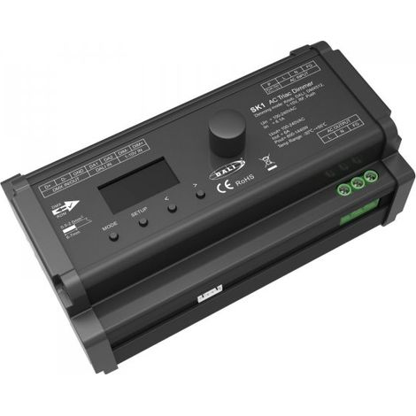 AC Triac Dimmer DALI-2 DMX512 1-10V RF Push Pulsante (5 In 1), 6A 220V 110V Max 1440W, SK1