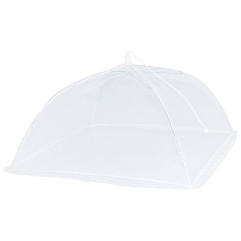 2 Pcs Cloche Alimentaire Pliable,  Couvercle Alimentaire en Maille, Cloche Alimentaire Moustiquaire, Cloche a Fruit Anti Moucherons, Cloche Alimentaire Reutilisable, Cloche Fruits et Legumes (1/5)
