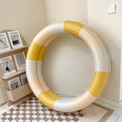 Piscine ronde pour bébé n° 90 jaune (1/5)