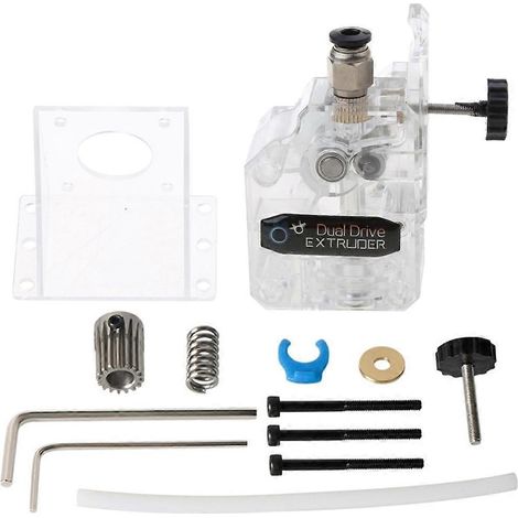 Hier ist ein Vorschlag für einen französischen Produkttitel, SEO-optimiert und unter Einhaltung der Zeichenbegrenzung von 190 Zeichen: Hochleistungs-Doppelantrieb-Bowden-Extruder für 3D-Drucker, präzi