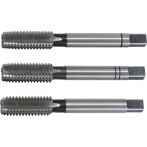 KS Tools - Jeu de 3 tarauds à main HSS, M6 - 331.0060