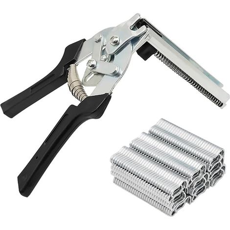 Pince à agrafes type M, semi-automatique, pour anneaux type M (1/5)