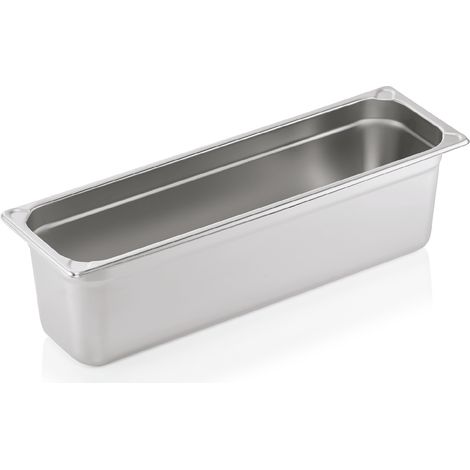 Bac GN 2/4 Inox Coins Gaufrés 8,5 L P 150 mm - Was Germany