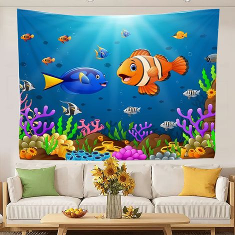 Tapisseries murales décoratives esthétiques pour la chambre à coucher, la maison ou le dortoir 100x75cm (1/5)