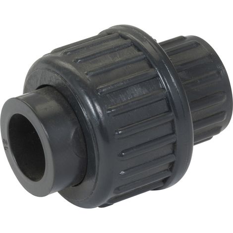 Raccord pression PVC Nicoll - Union 3 pièces à coller Femelle Ø25 - NF