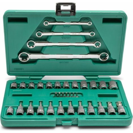 Sata zestaw kluczy torx 35el 1/4" 3/8 walizka (1/2)