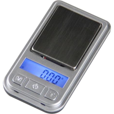Mini bilancia digitale tascabile per gioielli (100 g), ideale per pesare con precisione gioielli, monete e oggetti da collezione. Funziona a batterie. Dimensioni compatte.