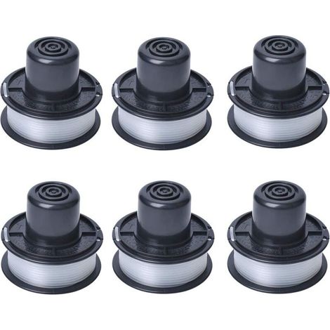A6226 Line Spool Compatible with Auftipp GL250 / GL310 / GL360 / GL360SB Automatic Brush Cutter with 6m Line, Pack of 6 (1/5)