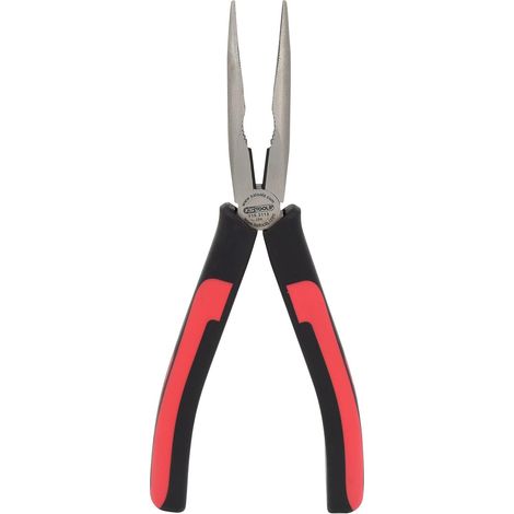 Pince à Bec Demi-Rond Coudée, 210 mm (1/5)