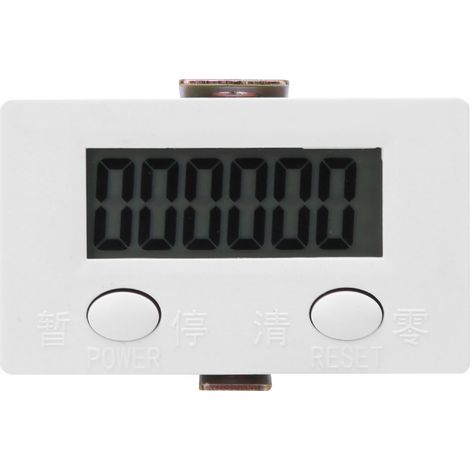 Compteur à induction magnétique BERM en plastique, affichage numérique 6 chiffres 0-999999 avec interrupteur BEM-6c12φ (1/5)