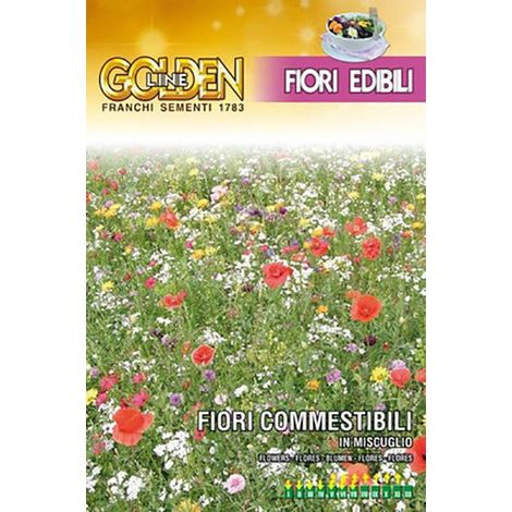 SEMI FIORI COMMESTIBILI E AROMATICI MIX