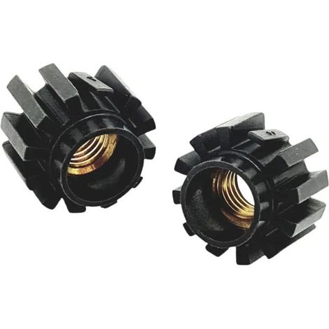 Set de deux écrous pour abattant Vario-Nuts fixations sur le dessus