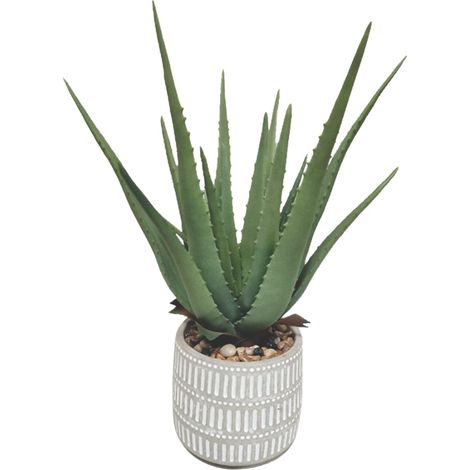 Planta artificial aloe vera 42 cm nortene