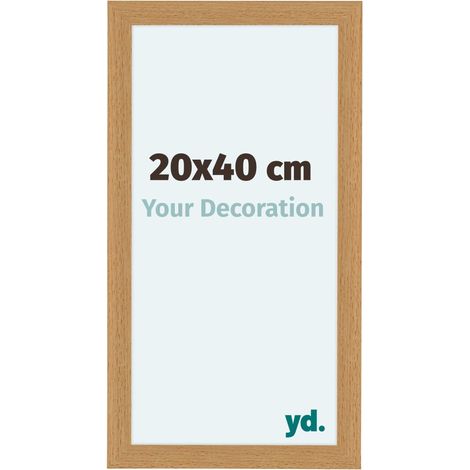 yd. - Cadre photo 20x40 - Hetre - MDF - Como (1/5)