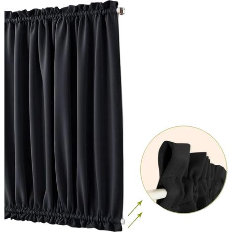 Panneau de rideau occultant pour porte-fenêtre coulissante à œillets, occultant et préservant l'intimité, avec embrasses incluses, 137 x 183 cm, beige biscotti, 1 pièce (1/5)