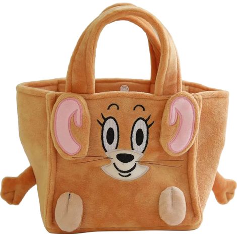 Tragbare Lunchtasche für Kinder, verspielte Snackbox in Form einer weichen Maus, Aufbewahrungstasche für Vorschule und Grundschule (1/5)