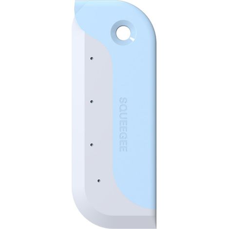 Raclette En Silicone Double Face - Poignée Ergonomique - Pour Vitres Miroirs Carrelages Douche - 1 Pièce (1/5)