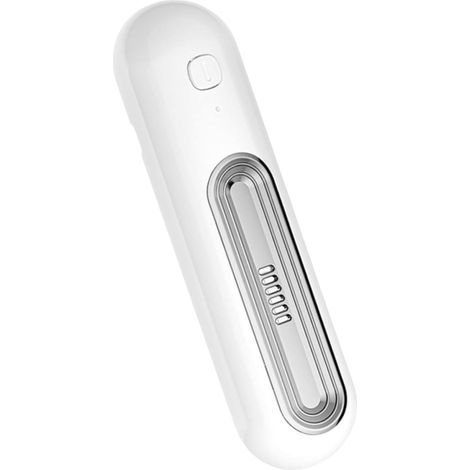 Generador De Ozono - Refrigerador Armario Coche - 2 Modos De Ventilacion - Bateria Recargable 1200 Mah - Dimensiones 14 5 X 4 3 Cm - Color Plata (1/5)