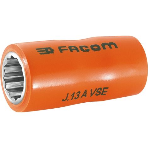 FACOM Steckschlüssel 3/8 1000V VSE 13 mm (1/3)