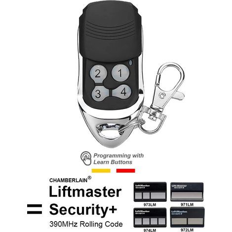 Télécommande et récepteur pour porte de garage, accessoire de commande automatique (1/5)