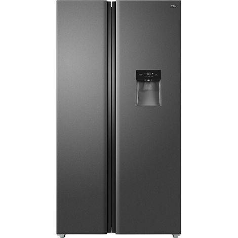 TCL RP503SSF0 Frigorifero Americano 503 L 177 cm Classe F 41 dB Total No Frost Inverter Dispenser Acqua colore Argento (1/5)