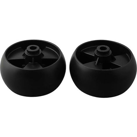 Lot de 2 DECK roues 5inch Deck roues et Axle boulon (1/5)