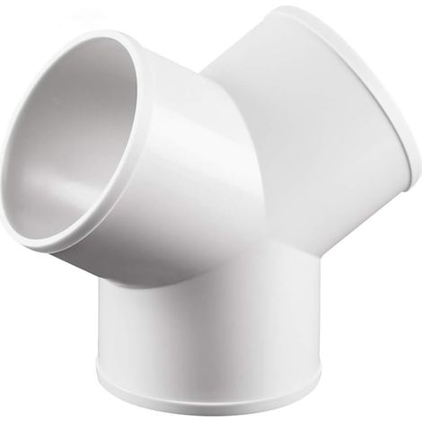 Connecteur de conduit à 3 voies, séparateur de conduit pour tuyau d'aération de sécheuse à ventilateur d'extraction, 4 pouces de diamètre. (Forme en Y) (1/5)