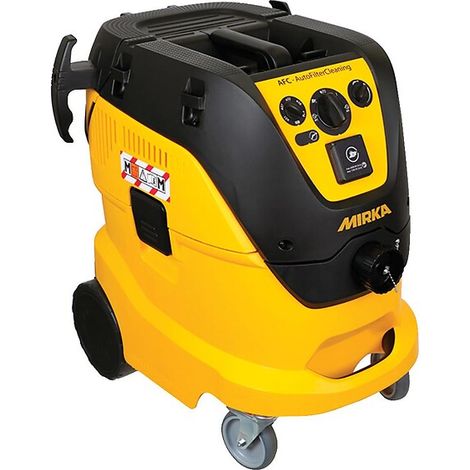 Mirka – Aspirateur professionnel extracteur de poussière 1200W – Dépression 250 mbar – Capacité 42L – Classe M pour poussières nocives (1/6)