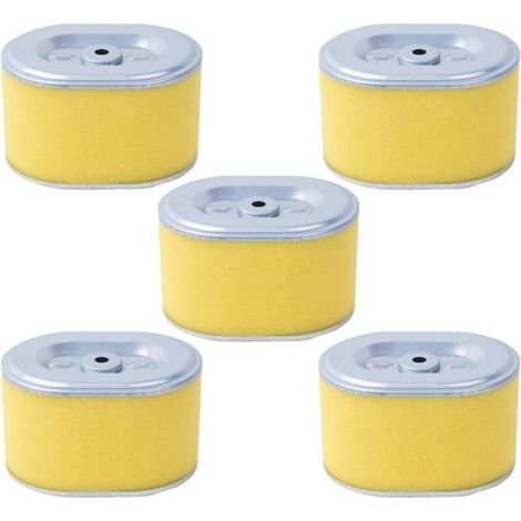 Lot de 5 filtres à air pour Honda GX160, GX200, GX140, GX100, GX110, GX120, filtre à air ADEFOL avec préfiltre, pièces de rechange professionnelles pour moteurs 5 CV, 5,5 CV et 6 CV. (1/5)