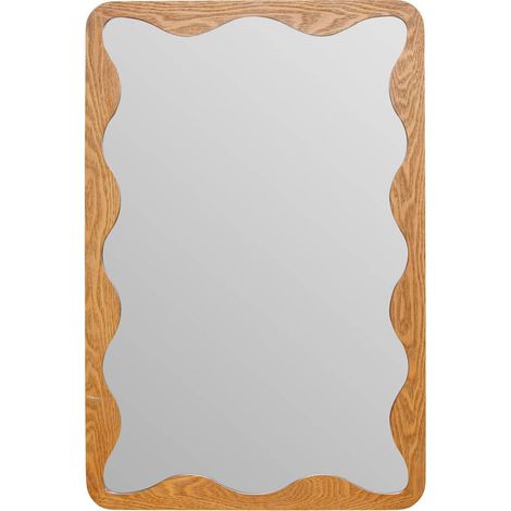 Specchio da parete marrone scuro 91x61 cm - Atmosphera créateur d'intérieur