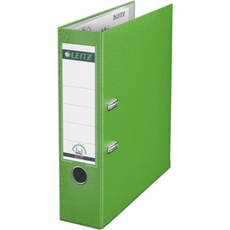 Leitz Raccoglitore 1010 DIN A4 Larghezza dorso: 80 mm Verde chiaro 2 archetti 10105050 (1/5)