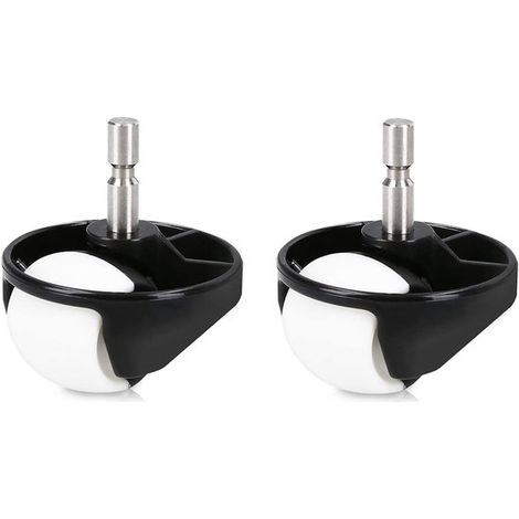 Juego de 2 ruedas delanteras. Compatible con iRobot Roomba 500/600/700/880/980. Color negro. (1/5)