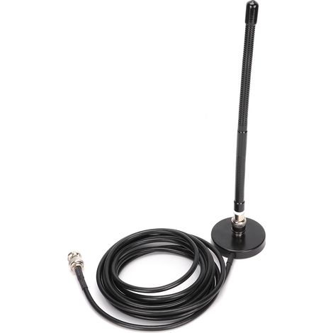Cobra Mobilfunkantenne für Fahrzeuge, mit Magnetfuß und flexiblem Strahler, 27 MHz, mit 3 m Stromkabel (1/5)