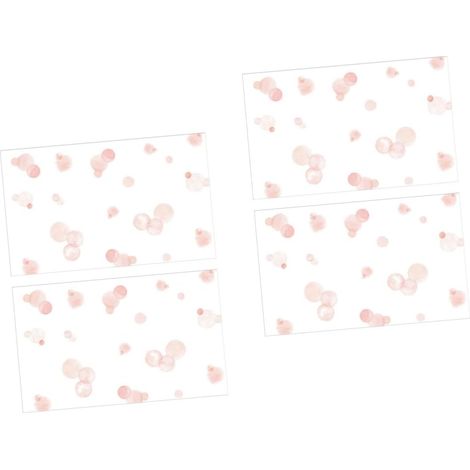 2 Ensembles Autocollants À Roses Décorations Pour Adhésifs Faciles À Appliquer Pour Ambiance 2 Pièces 2 (1/5)