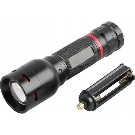 Taschenlampe krups ENTAC 5W Aluminium schwarz (1/3)