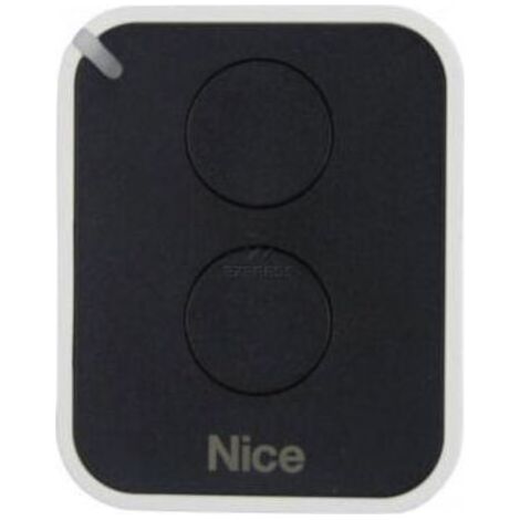 Télécommande portail 2 canaux 433Mhz – Codage O-Code 72 bits – Portée 200m extérieur – Compatible motorisations Nice (1/5)