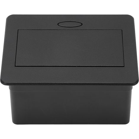 Multiprise de bureau à double port USB, boîtier de connexion étanche, prise de bureau standard (1/5)