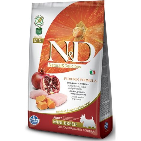 Farmina N&D Pumpkin Formula Mini per Cani da 2,5 kg