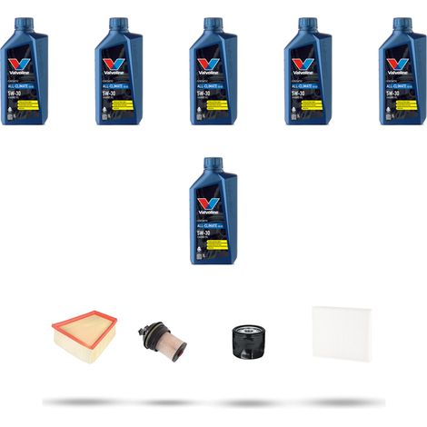 Kit tagliando 4 FILTRI e 6L OLIO compatibile con Renault Scenic IV / Grand Scenic 1.5 Dci 81kw Dal 2016 (1/5)