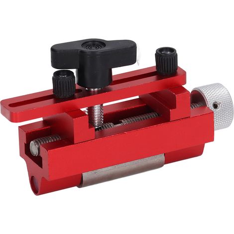 Support d'Aiguisage Réglable pour Couteaux, Pierre à Affûter avec Guide d'Angle Fixe pour Meulage et Affilage (1/5)