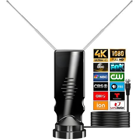 Antenne TV intérieure V218, portée de réception de 120 miles (1/5)