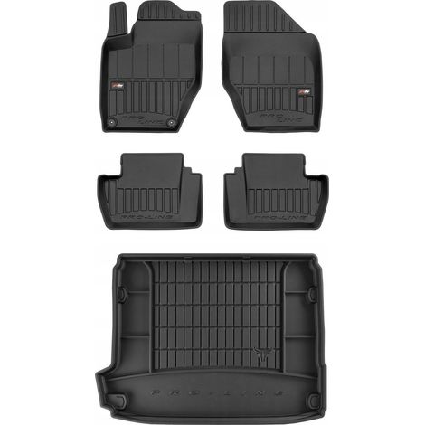 SET 3D Alfombrillas y tapete de goma Citroën C4 2 hatchback 2010-2018 (1/5)