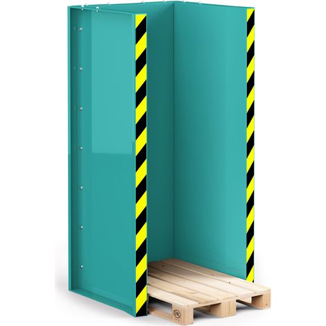 RR Industrietechnik Paletten Stapel Station RPS-15 BxTxH 1020x945x2145 mm RAL 5018 Türkisblau