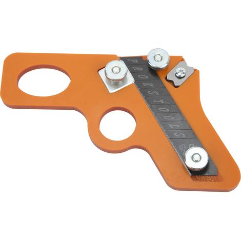 Couteau à rogner pour le travail du bois, lame en acier allié de 6 mm, rabot à bords et coins, couteau à gratter pour bandes PVC, double usage (1/5)