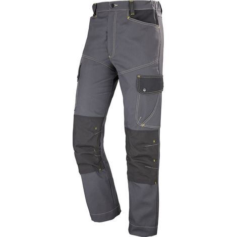 PANTALON CRAFT WORKER GRIS CHARCOAL/NOIR XL - FR(52-54)