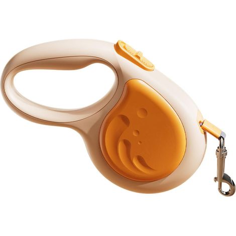 Laisse rétractable pour chien avec sangle en nylon robuste anti-enchevêtrement à 360° et conception antidéflagrante (1/5)